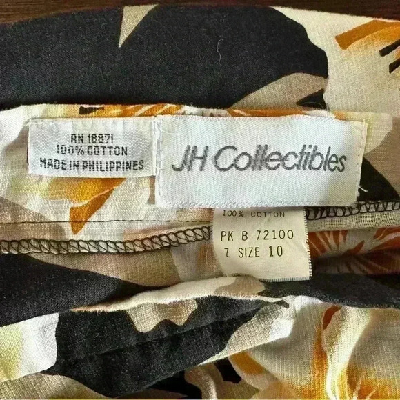 JH Collectibles tropical ankle length skirt - Picture 9 of 10